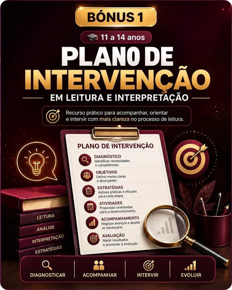 Bónus 1 — 11 a 14 anos